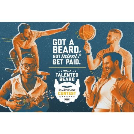 Contest Proves Life is Better with a Beard: Wahl Launches Second Annual Search for the ‘Most Talented Beard in America’, Ready to Change Lives Again