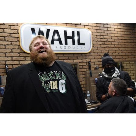 Milwaukee Bucks Balladeer Crowned as ‘Most Talented Beard in America,’ Presented with $20,000 Prize Check During Bucks Game