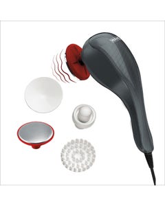 Wahl's Heat Therapy Therapeutic Massager and Attachments, 04196-1201, Massager and attachments