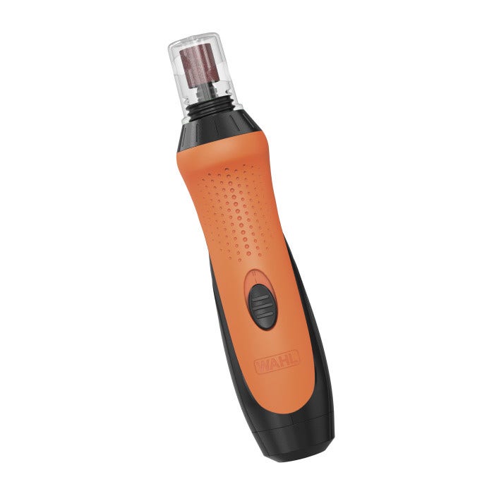 Wahl Lithium Ion Dog Nail Grinder with Concave Rounding Tip and Nail Guard for Increased Safety and Precise Nail Grinding, Hour Run Time 5975