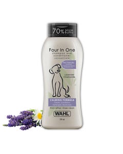 Dog Shampoo - Four in One Calming Formula, 820000T, front of bottle