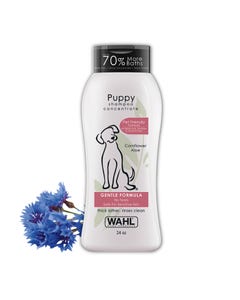 Dog Shampoo- Puppy Gentle Formula, 820002T, front of bottle