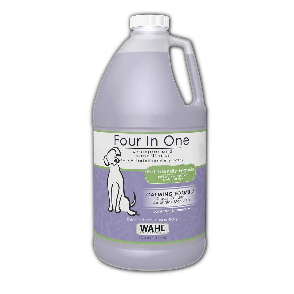 Dog Shampoo Half Gallon Four in One Calming Formula