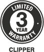 Clipper 3 years Warranty