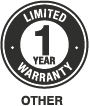 Other 1 year Warranty