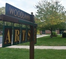 Woodlawn Arts Academy Sign
