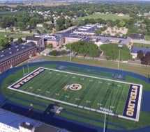 Sterling High School Stadium view from the sky