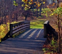 Bike path at Sinnissippi Park