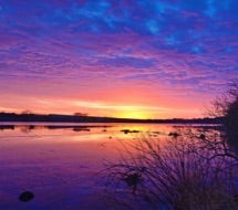Sunset at Rock River