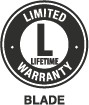 Blade Limited Lifetime Warranty